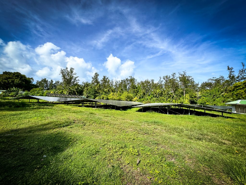 Dennis Private Island, solar farm